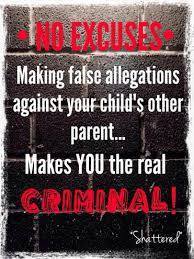 False allegations of abuse is a crime - 2016